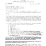 Strict action will be taken against those involved in political activities.