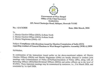 Strict action will be taken against those involved in political activities.